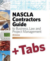 Arizona NASCLA Accredited Commercial General Building Contractor Examination Book Package Pre Highlighted and Tabbed