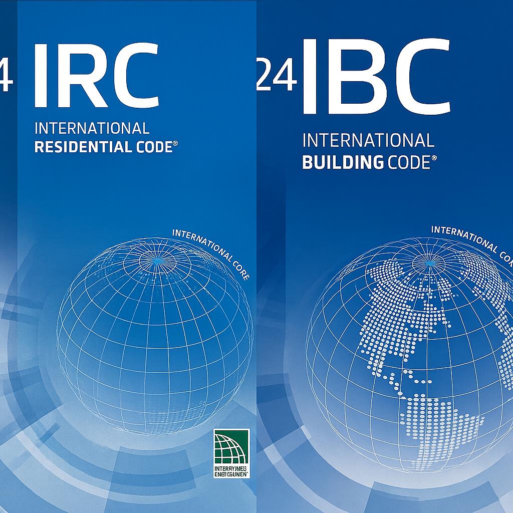Complete 2024 Building & Residential Codebook Set (IBC + IRC) – Essential ICC Resource for Contractors & Exam Preparation