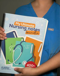 Nursing Success Bundle: 400+ Page Handwritten Notes, Designed to Ace Nursing School, Concise & Comprehensive
